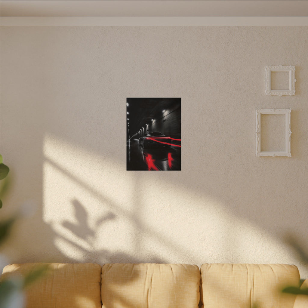 Redline Tunnel - Racing Wall Art | Canvas