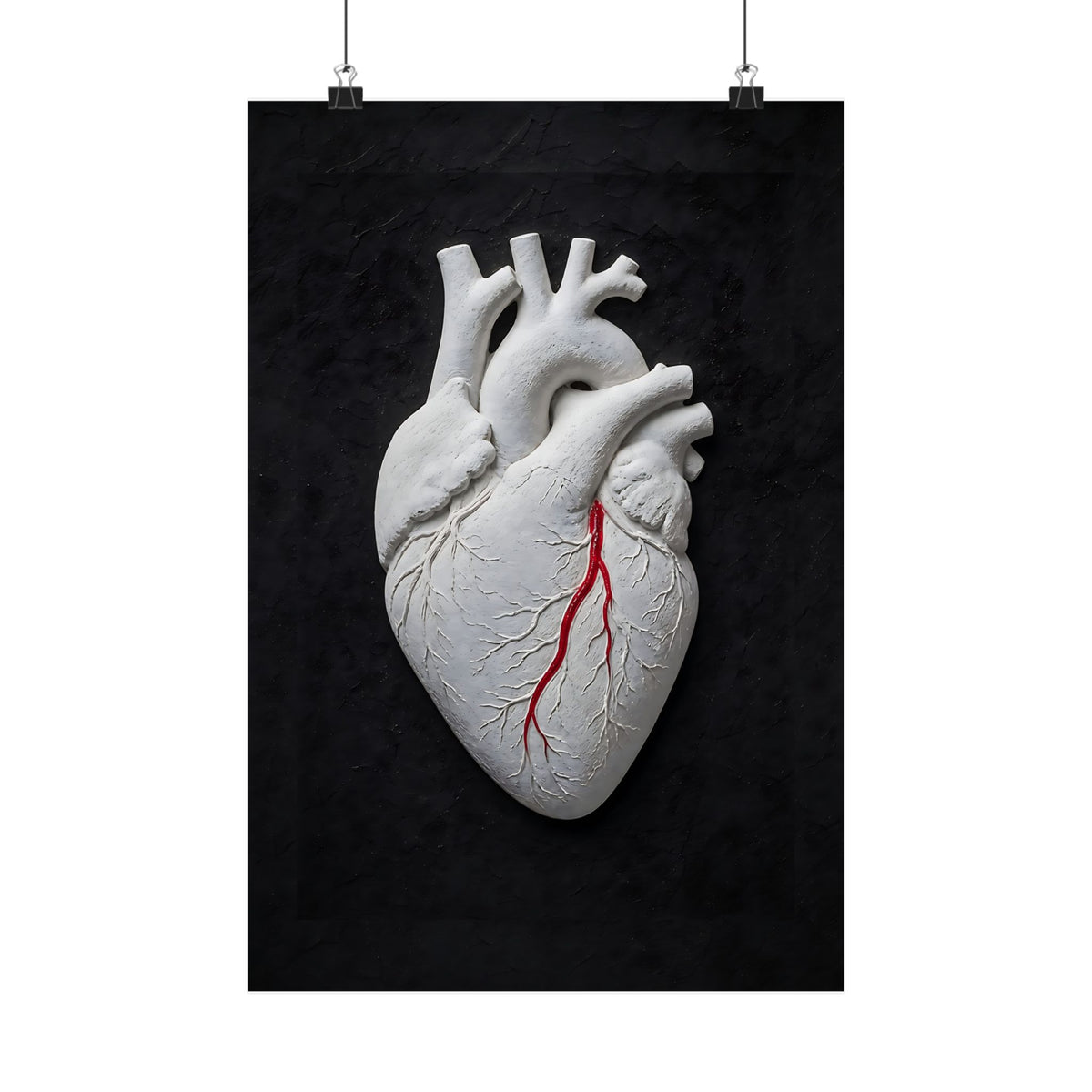 Coronary Path - Doctor's Office Wall Art | Matte Poster