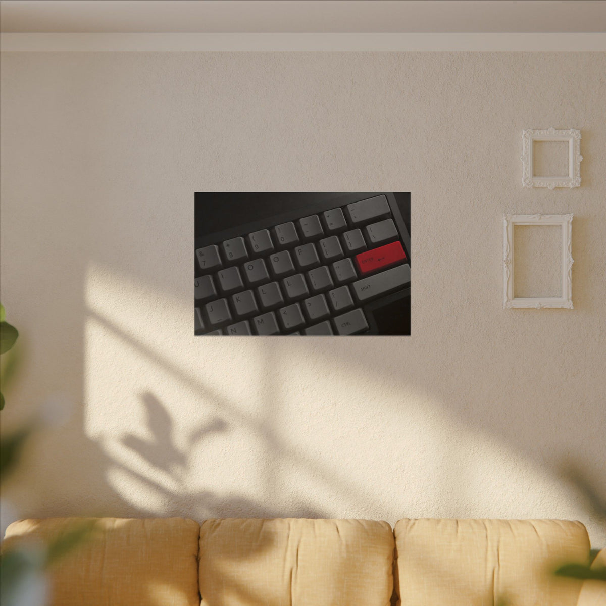 Press Enter - Office Artwork | Canvas (Landscape)