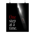 One Step at a Time - Office Wall Art | Matte Poster