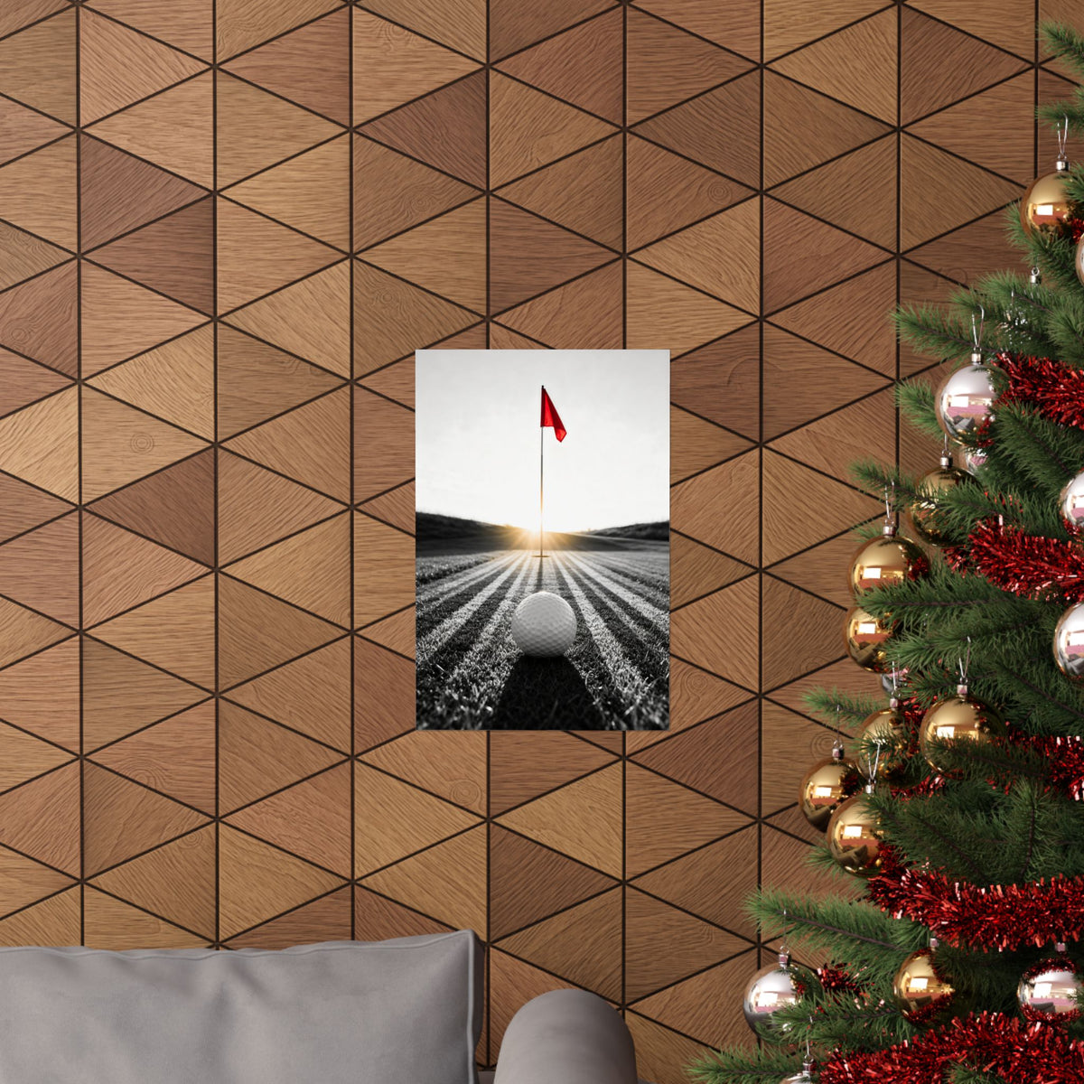Dead Aim - Golf Wall Decor | Matte Poster