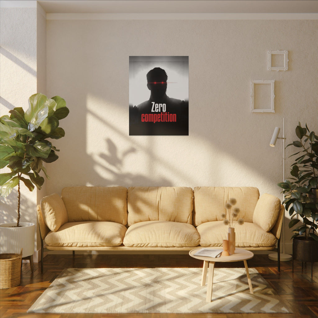 Zero Competition - Men's Office Wall Art | Canvas