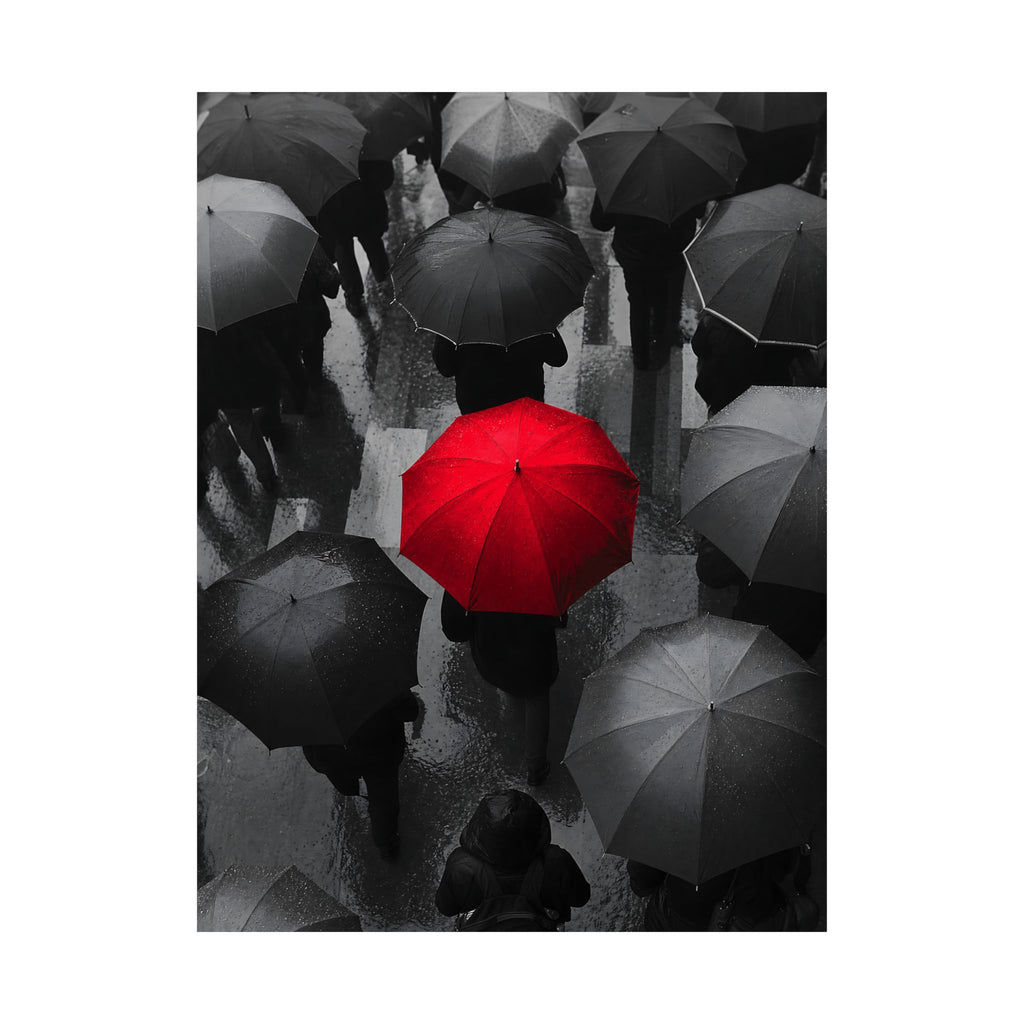 One in the Crowd - Office Wall Art | Matte Poster