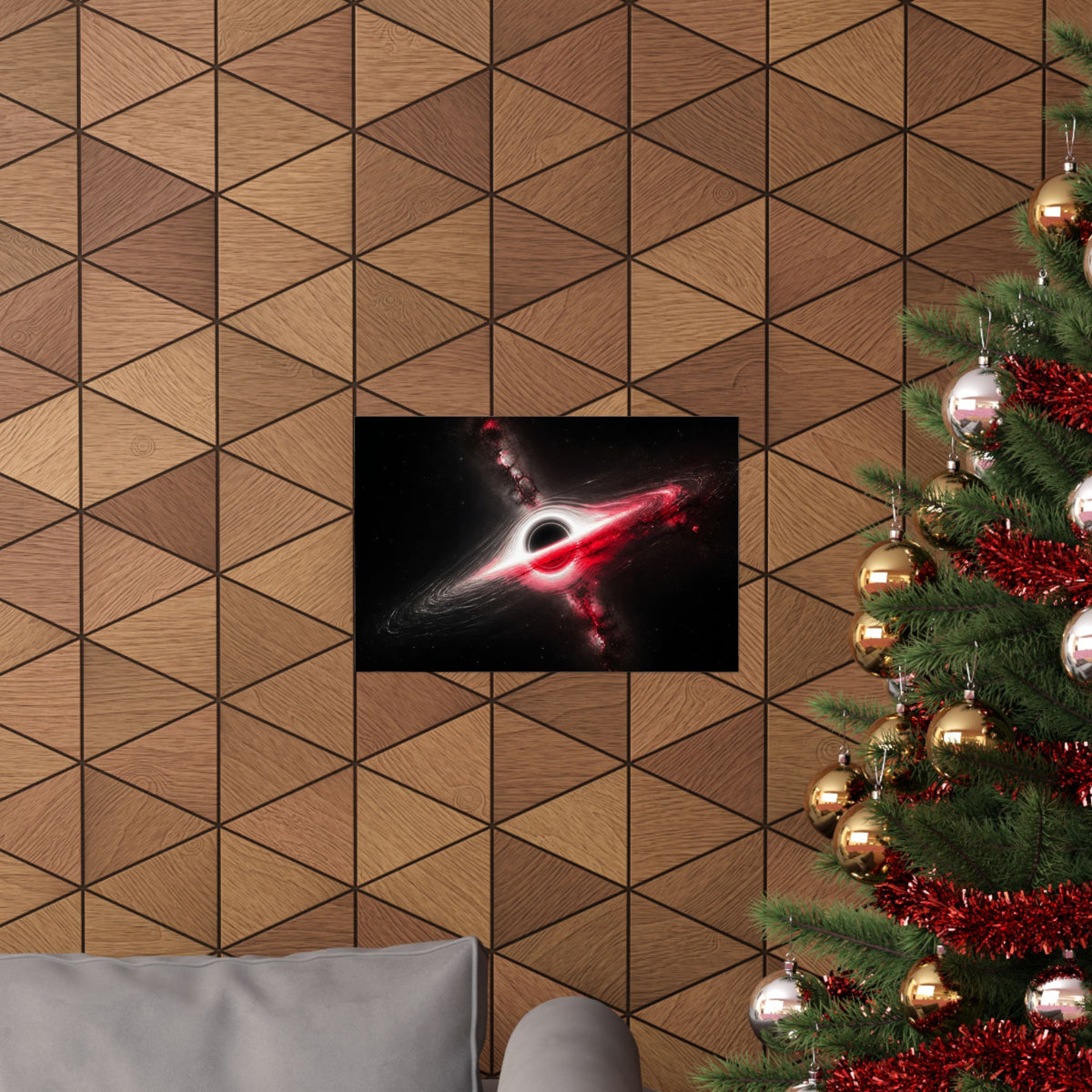 Event Horizon - Space Wall Art | Matte Poster (Landscape)
