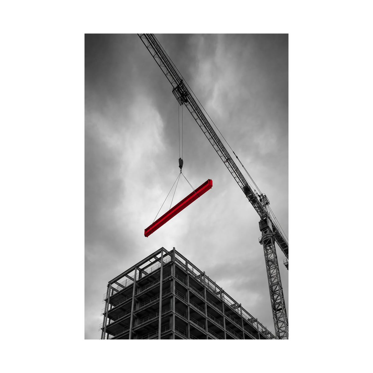 The Next Beam - Art For Business Office | Matte Poster