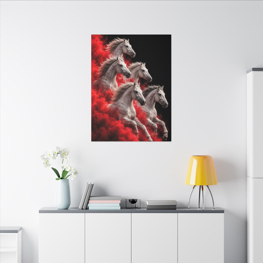 Stampede - Horse Wall Art | Canvas