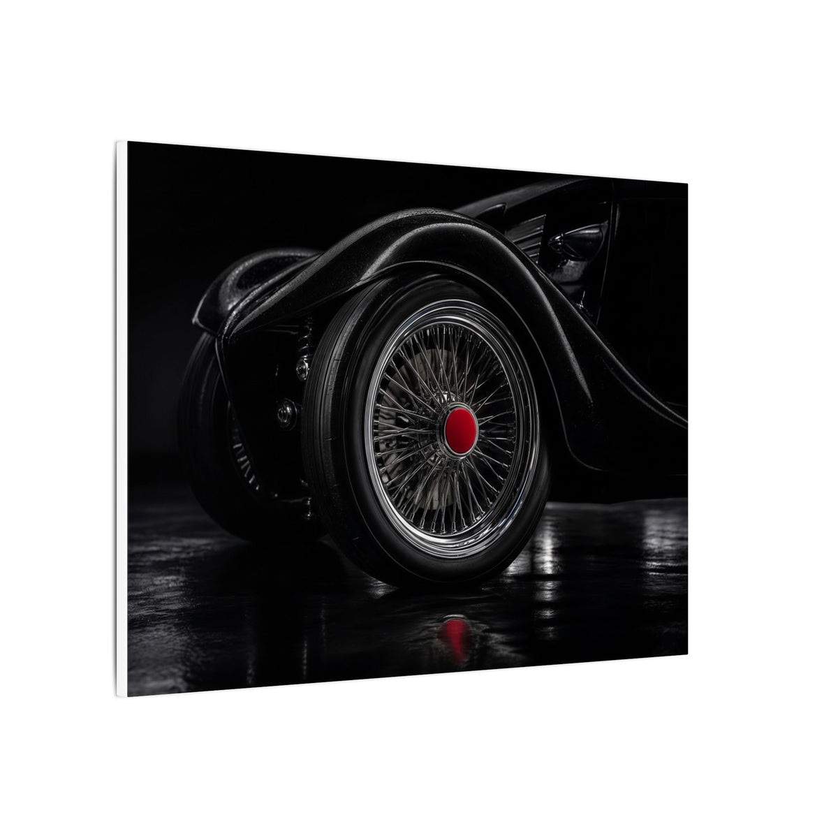 Spoke and Steel - Classic Car Wall Art | Canvas (Landscape)