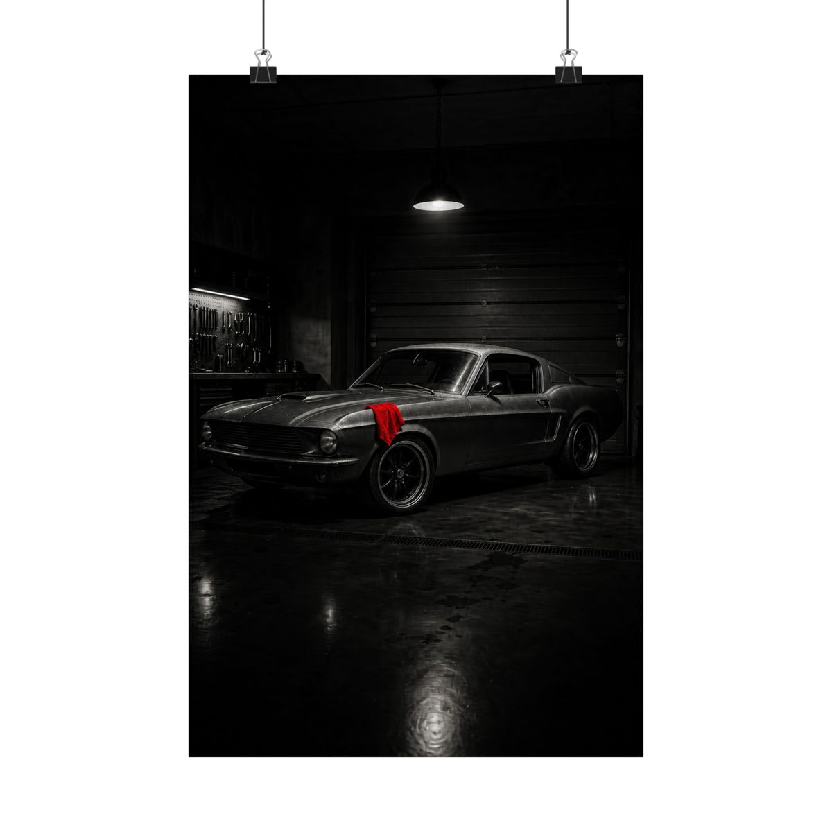 Private Sanctuary - Garage Wall Art | Matte Poster