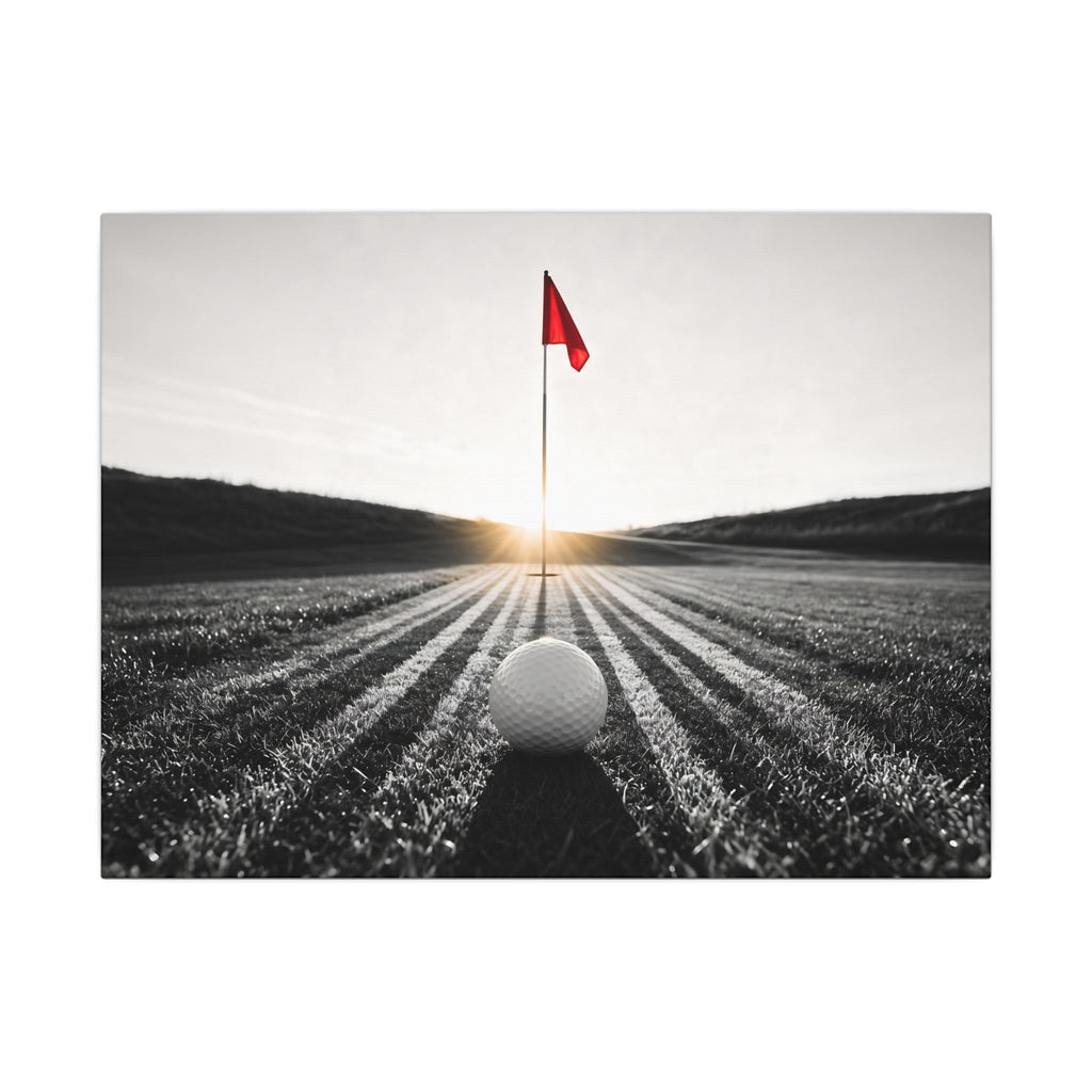 Dead Aim - Golf Wall Decor | Canvas (Landscape)