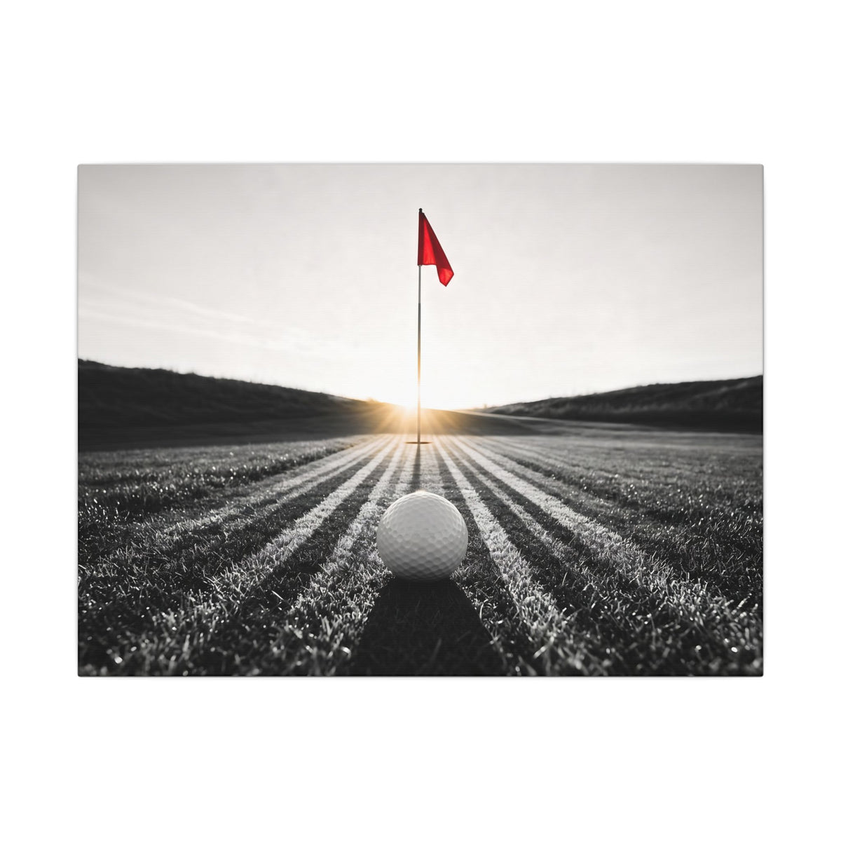 Dead Aim - Golf Wall Decor | Canvas (Landscape)