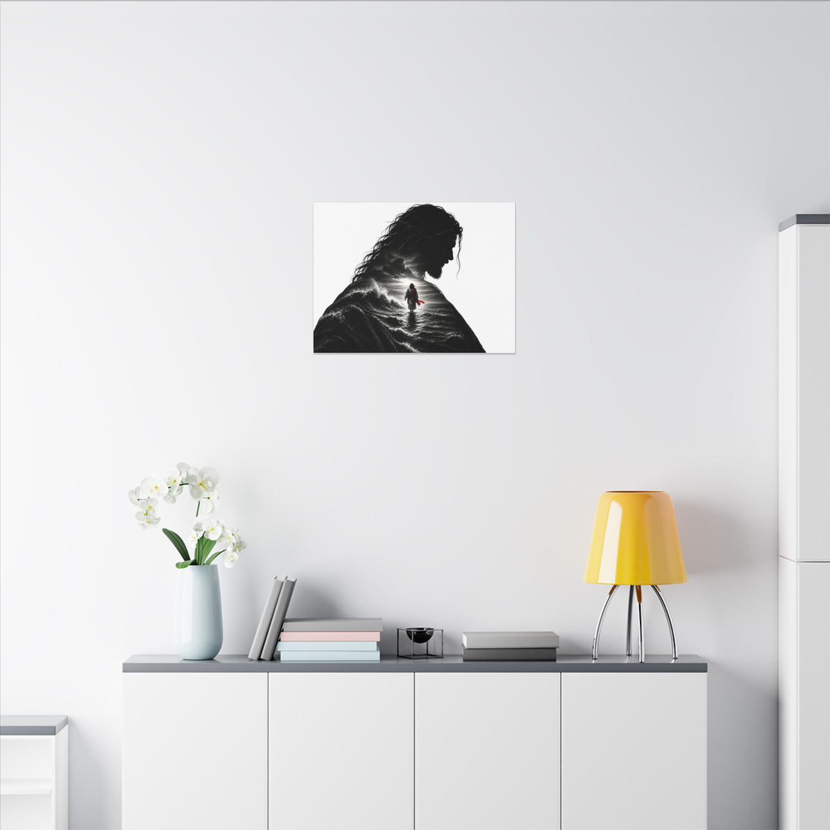 Walk on Water - Christian Wall Art | Canvas (Landscape)