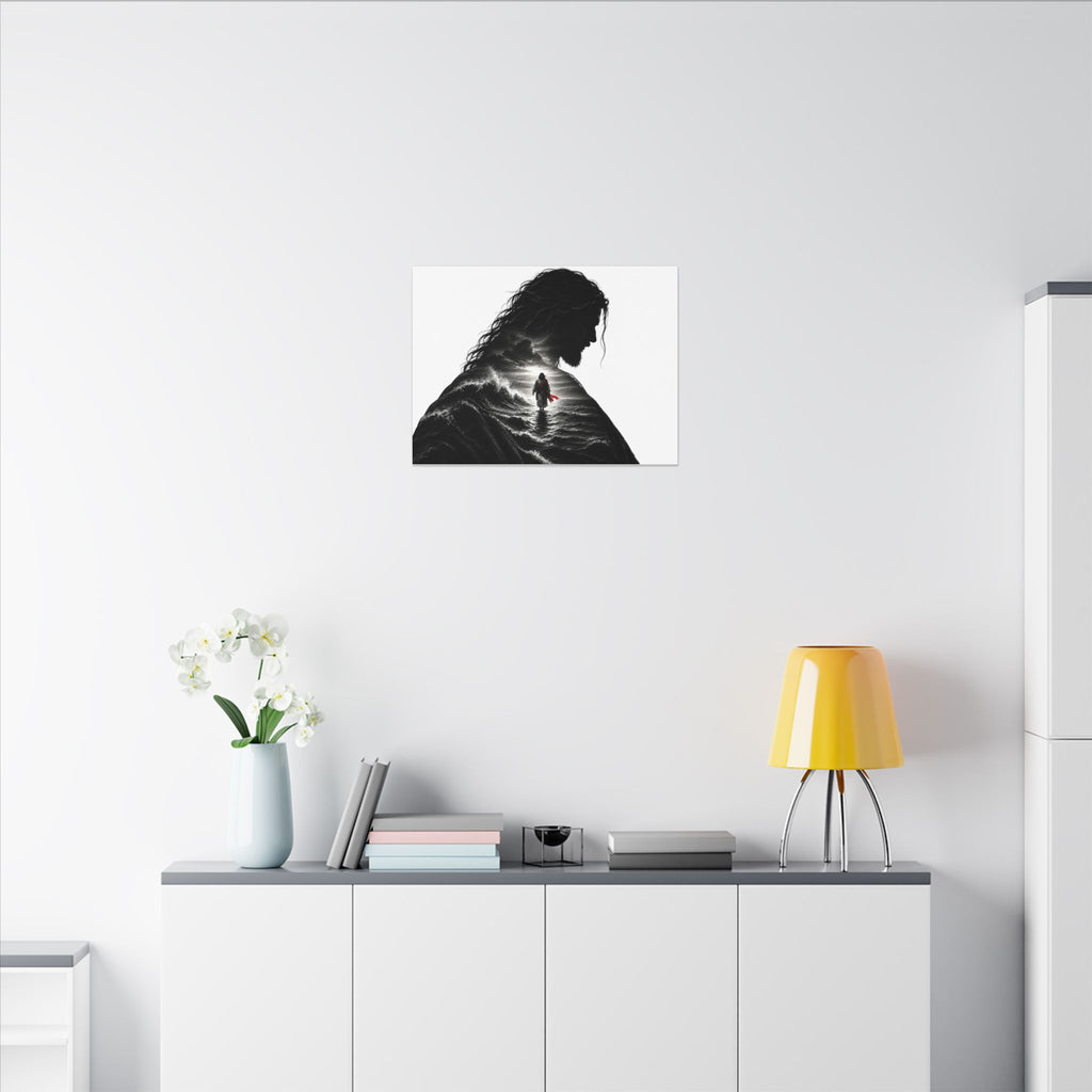 Walk on Water - Christian Wall Art | Canvas (Landscape)