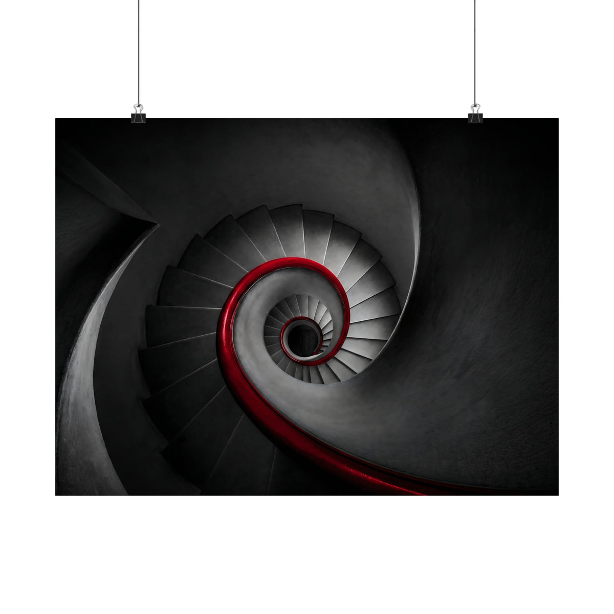 The Long Climb - Professional Office Wall Decor Ideas | Matte Poster (Landscape)