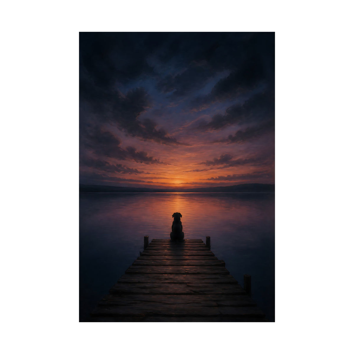 The Wait - Bedroom Wall Art | Matte Poster