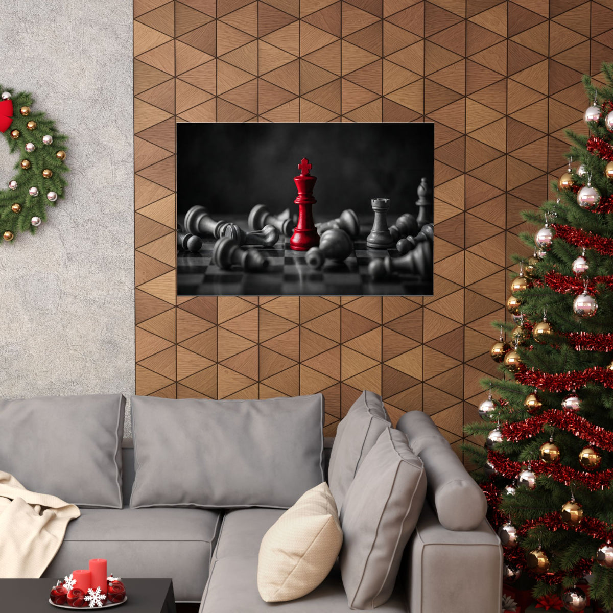 Last King Standing - Executive Office Wall Art | Matte Poster (Landscape)