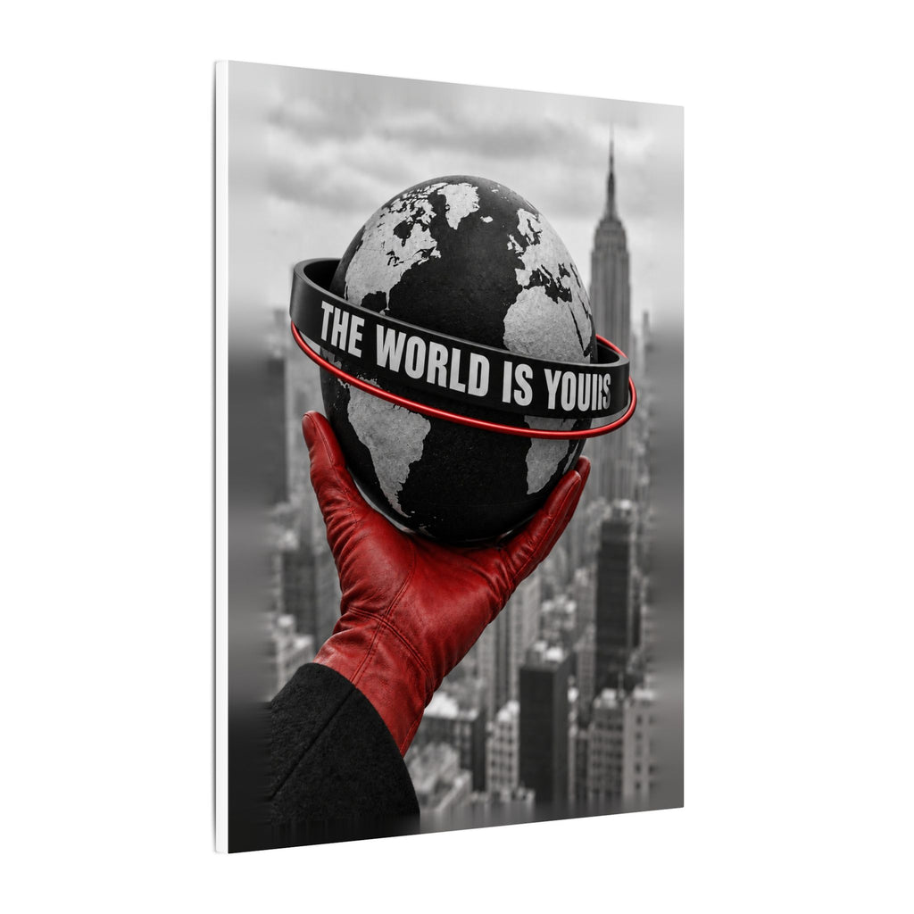The World Is Yours - Money Wall Art | Canvas