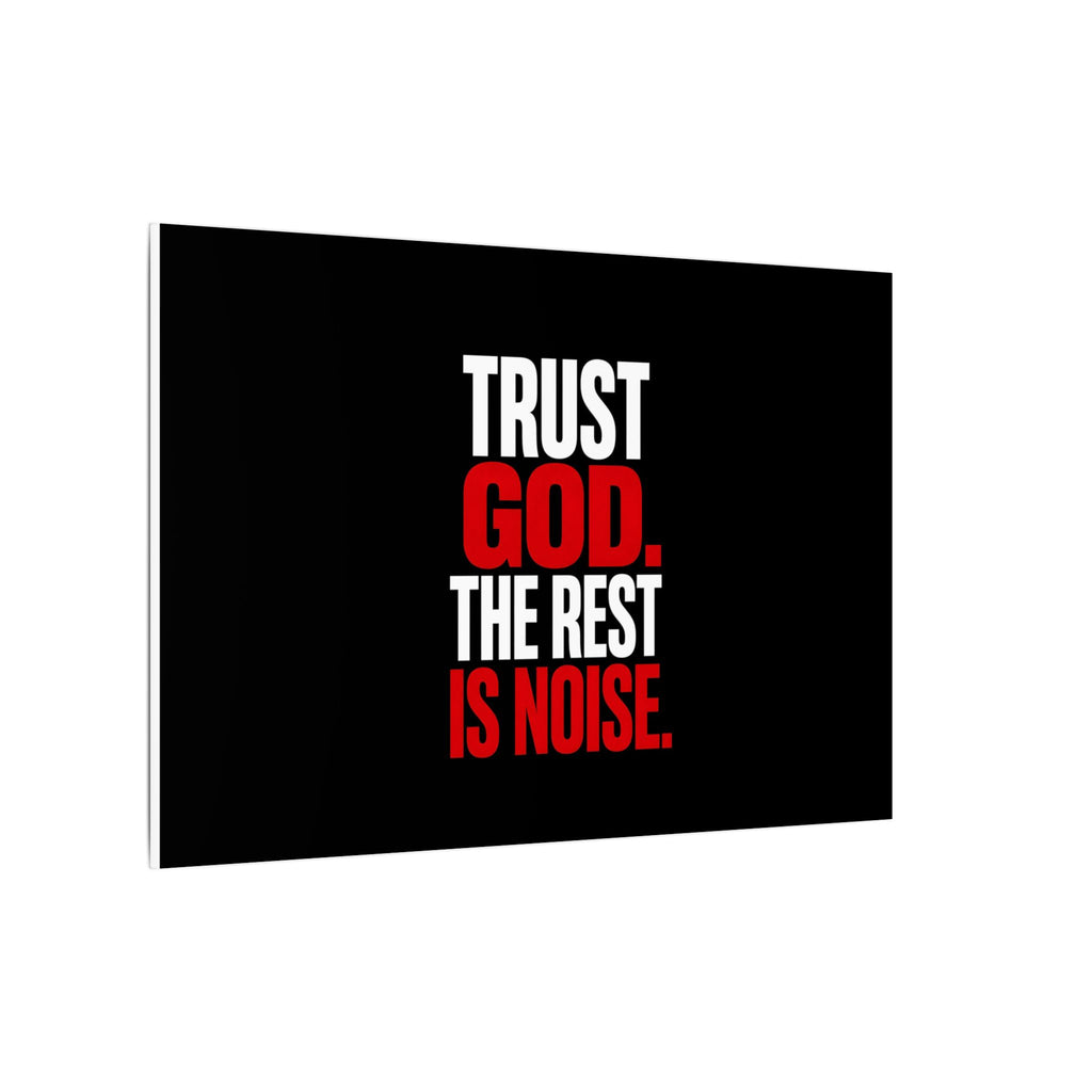Trust God - Christian Wall Art | Canvas (Landscape)