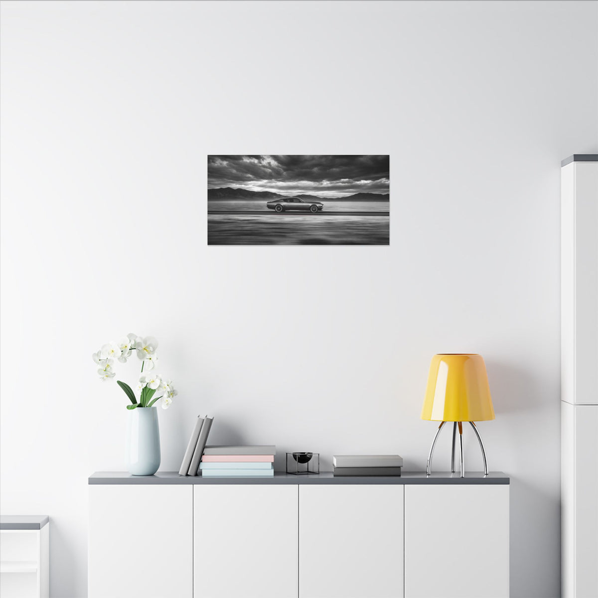 Open Road Velocity - Racing Wall Art | Canvas (Panoramic)