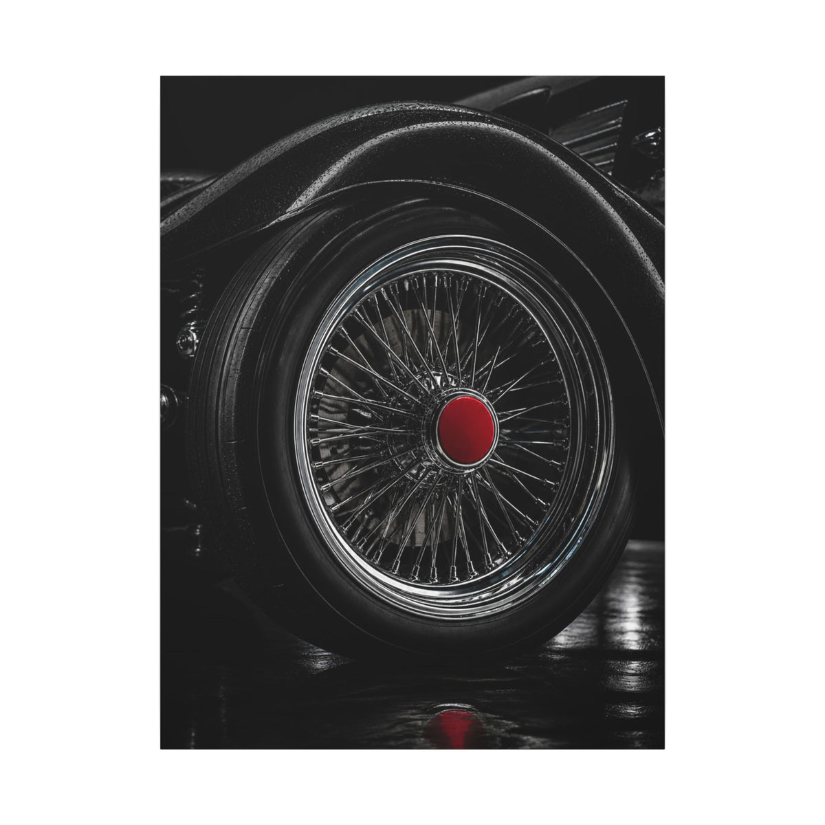 Spoke and Steel - Classic Car Wall Art | Canvas