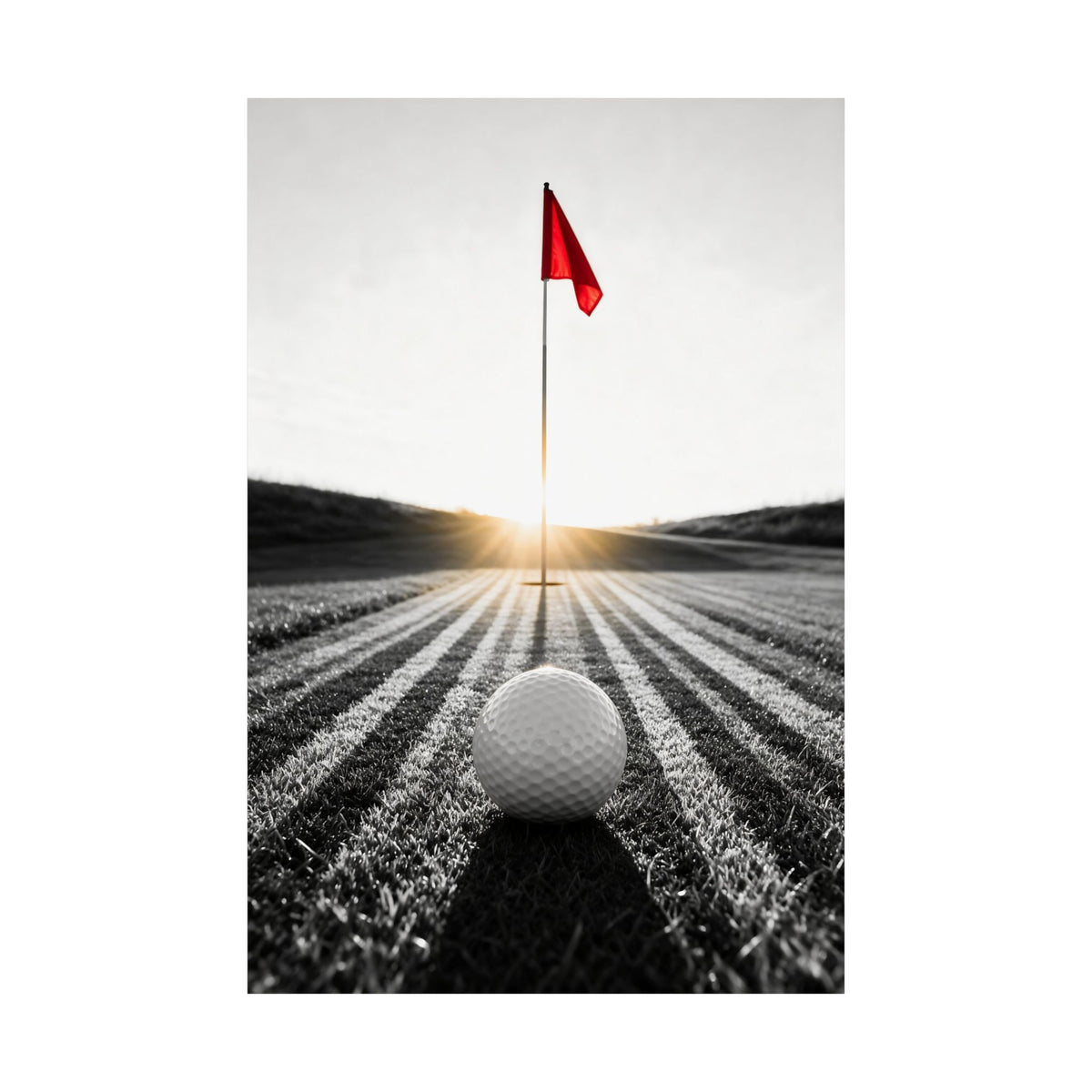 Dead Aim - Golf Wall Decor | Matte Poster