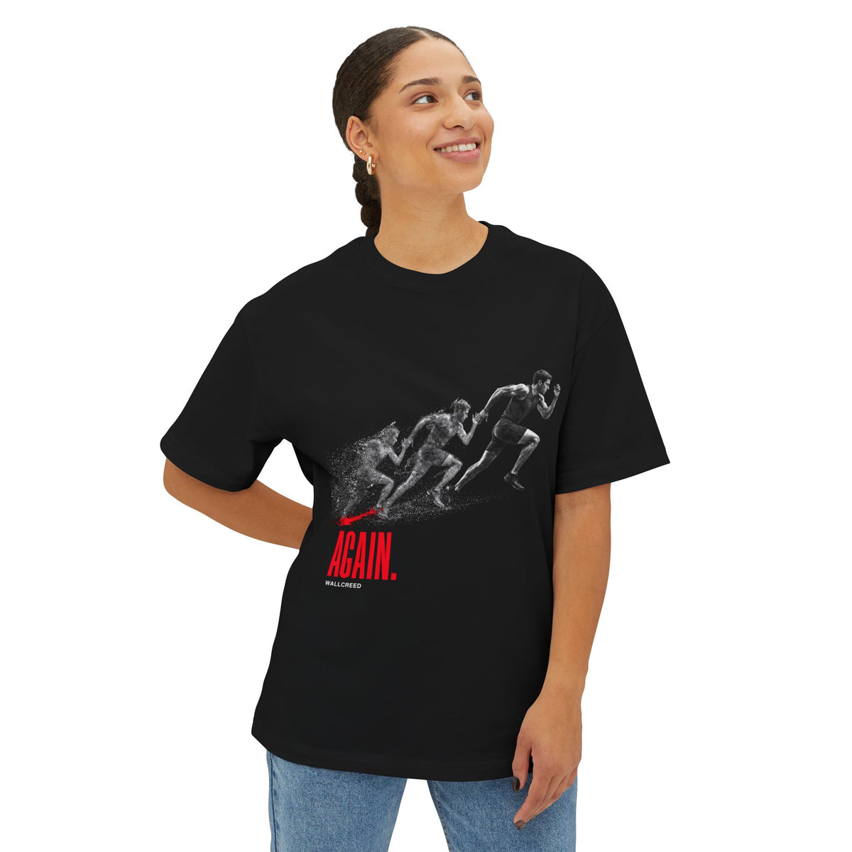Again | Heavyweight Tee (Front + Back)