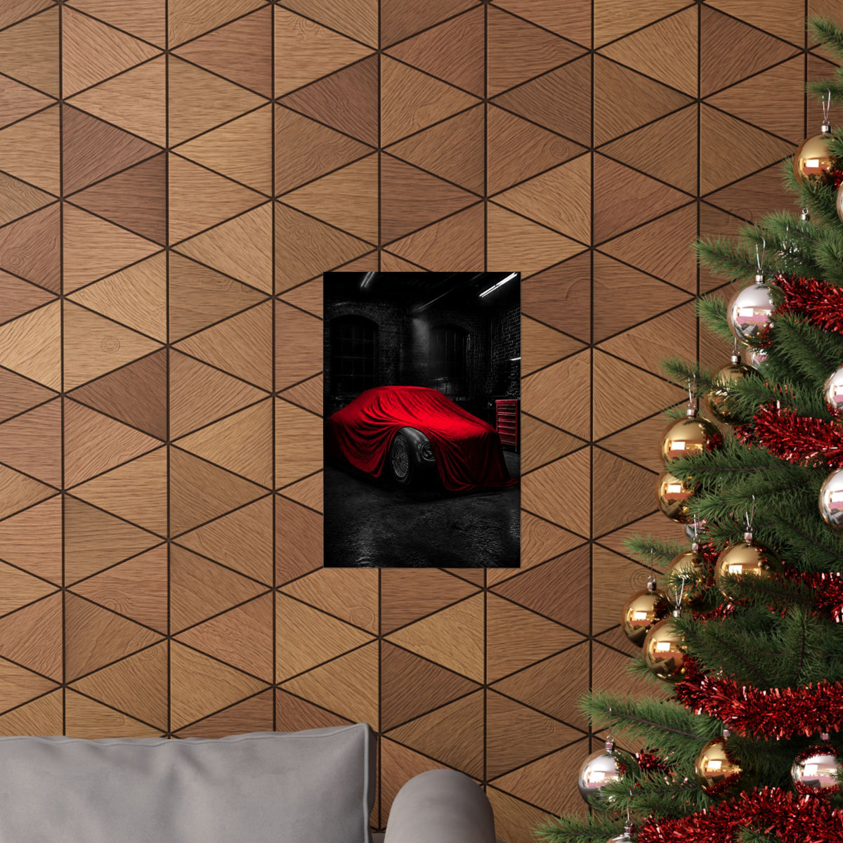 The Project - Car Cover Wall Art | Matte Poster