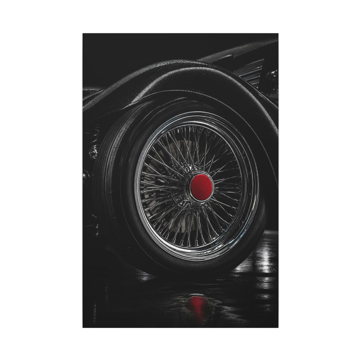 Spoke and Steel - Classic Car Wall Art | Canvas