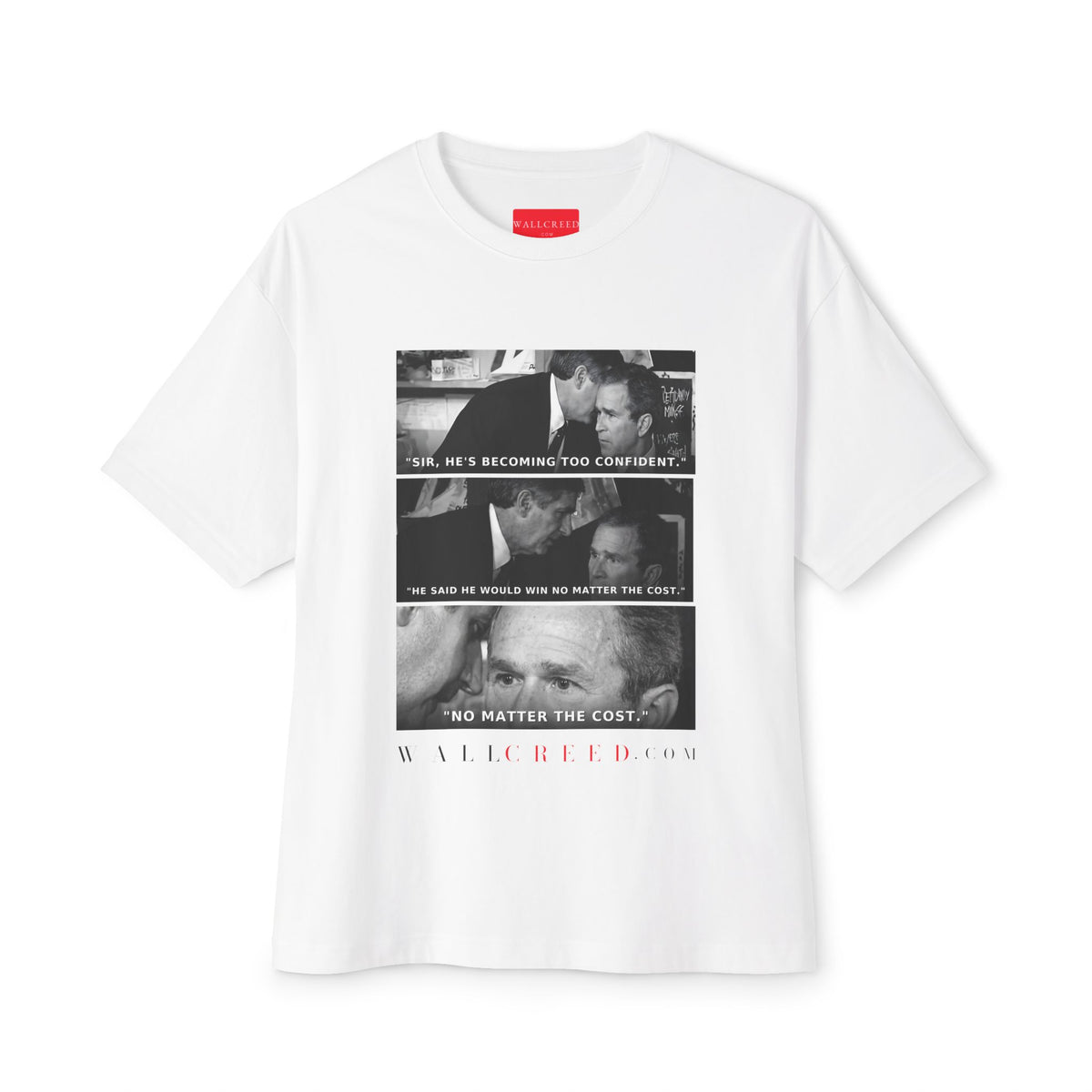 No Matter the Cost | Heavyweight Tee (Front + Back)