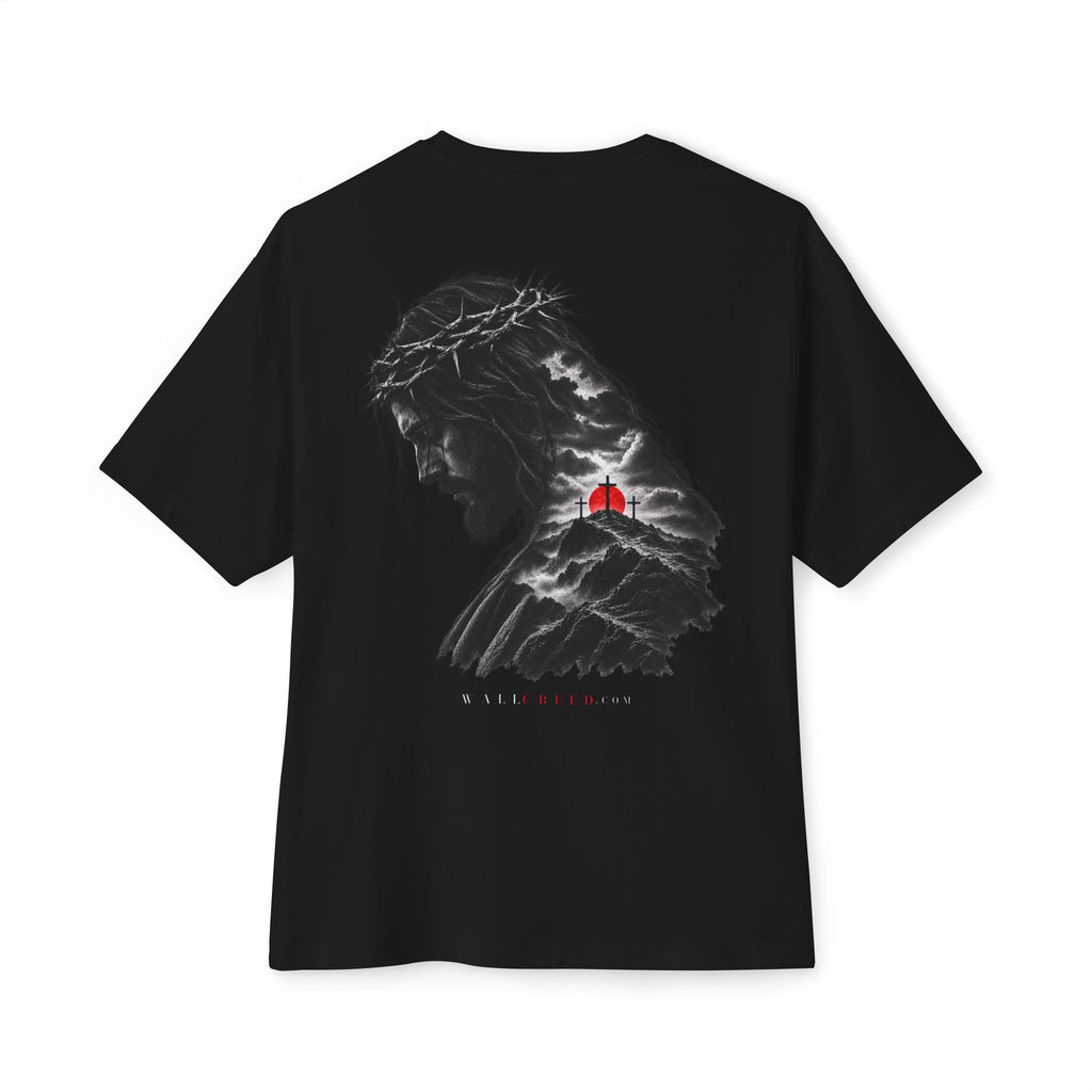 Three Crosses | Heavyweight Tee (Front + Back)