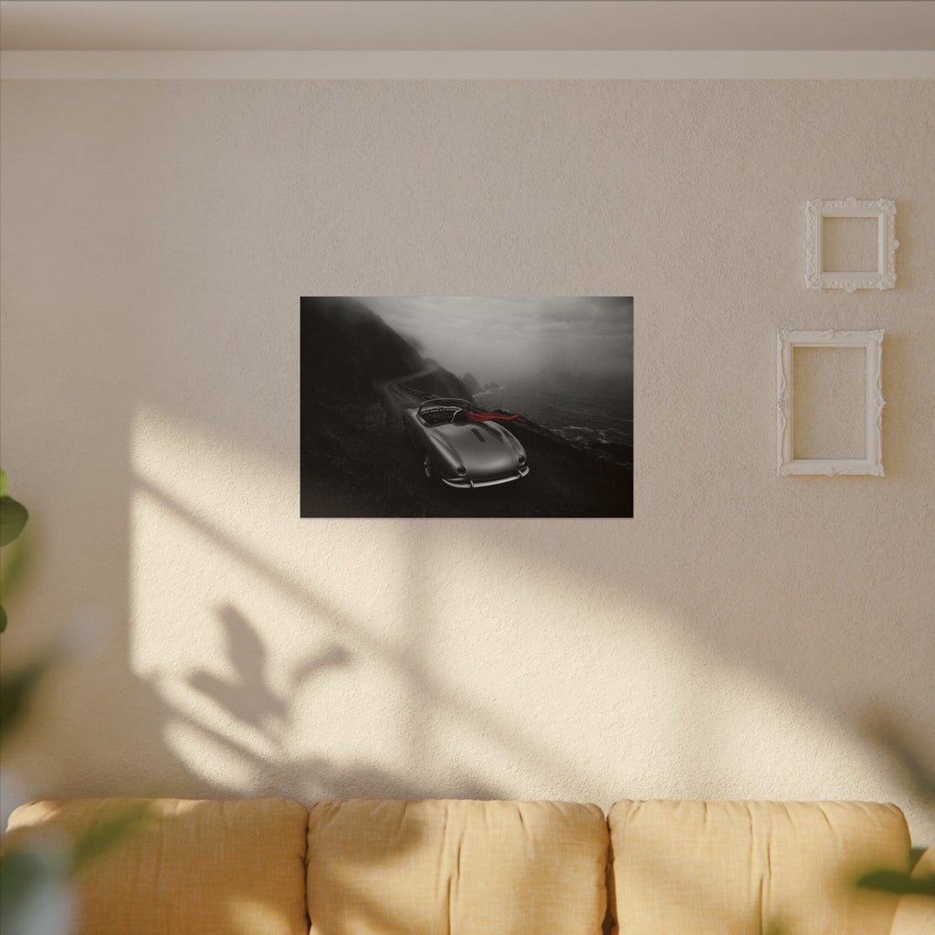 Coastal Roadster - Classic Car Wall Art | Canvas (Landscape)