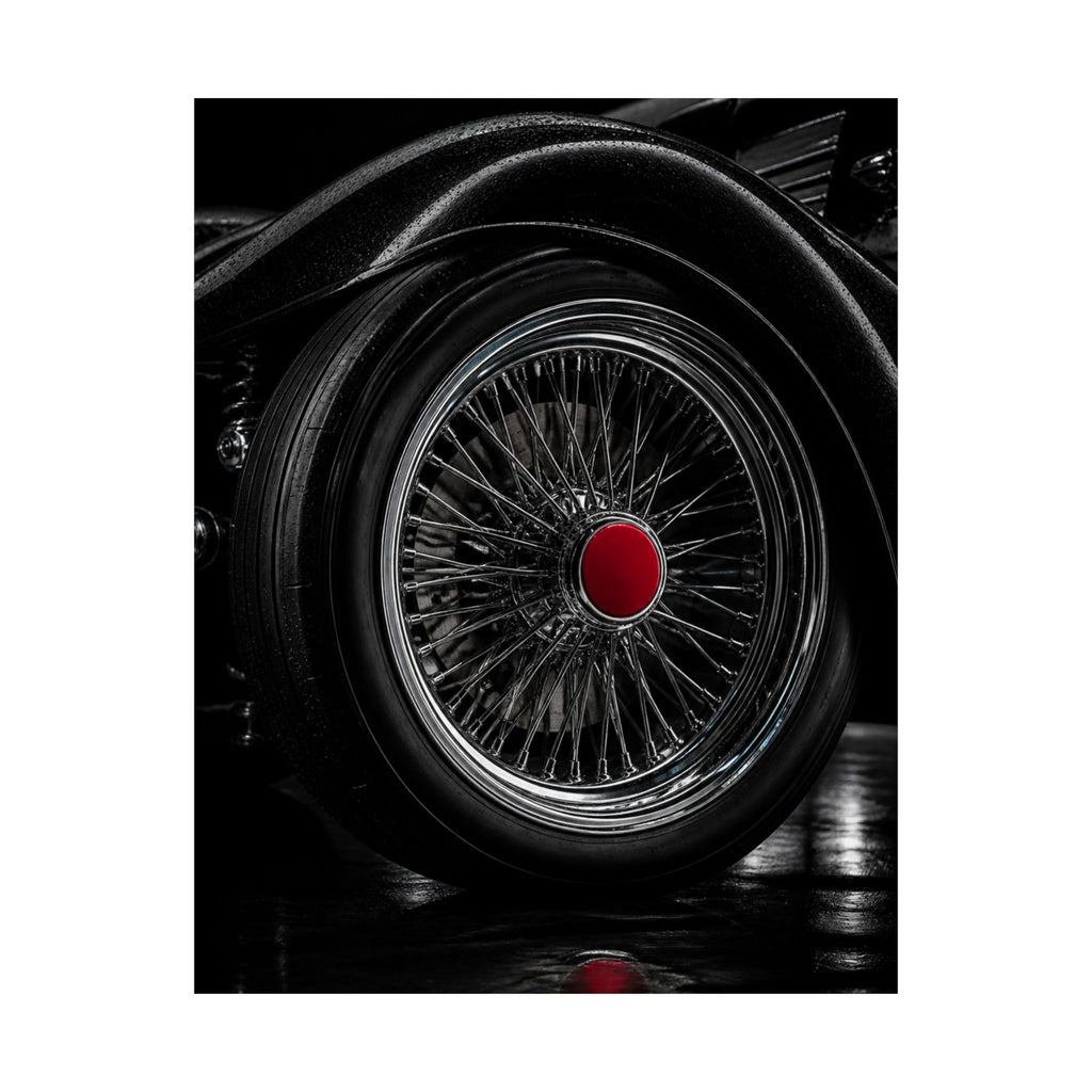 Spoke and Steel - Classic Car Wall Art | Matte Poster