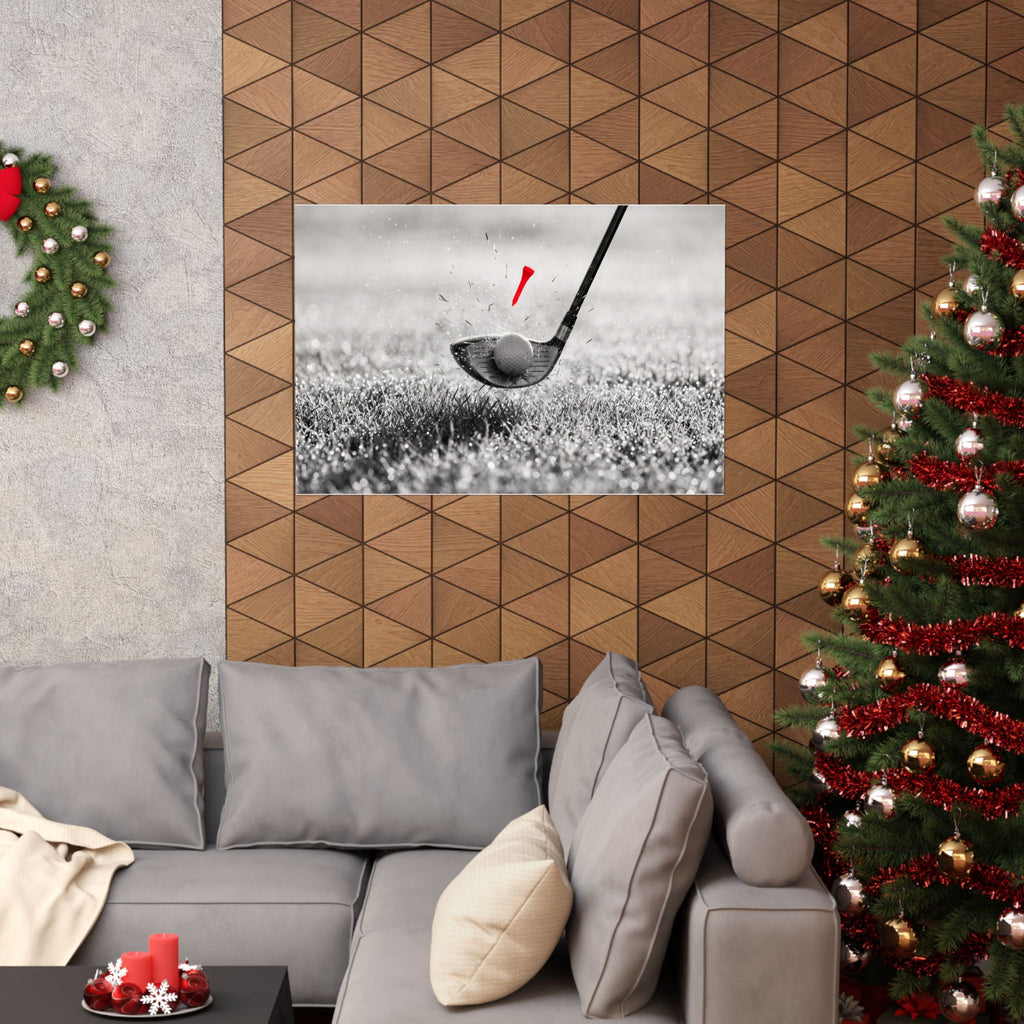 Pure Contact - Golf Prints | Matte Poster (Landscape)