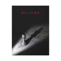 Become - Chess King Shadow Wall Art | Canvas