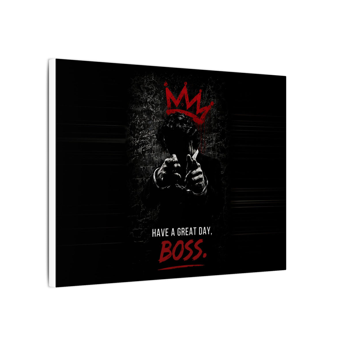 Have a Great Day, Boss - Funny Office Wall Art | Canvas (Landscape)