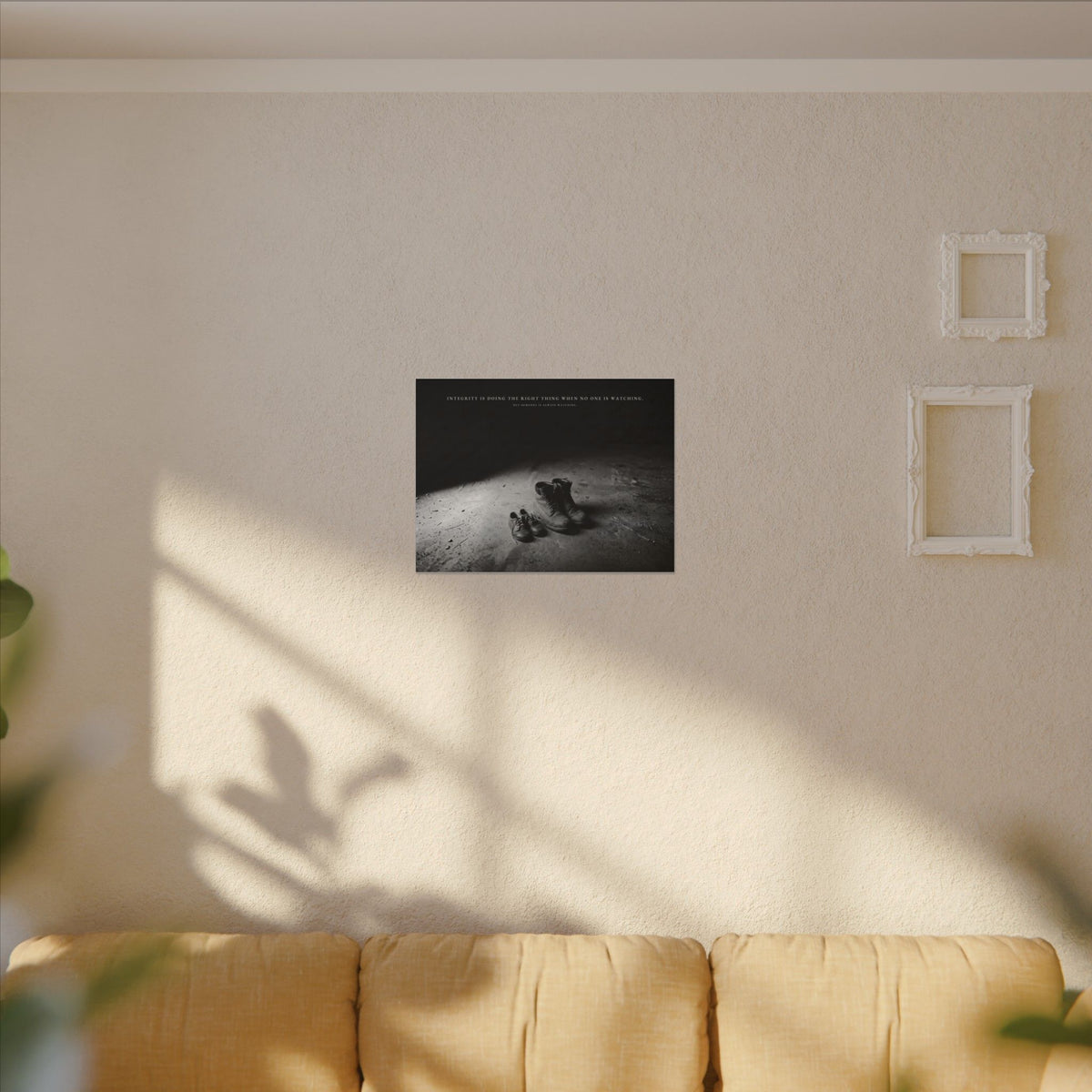 Integrity Is Doing the Right Thing When No One Is Watching - Wall Art | Canvas (Landscape)