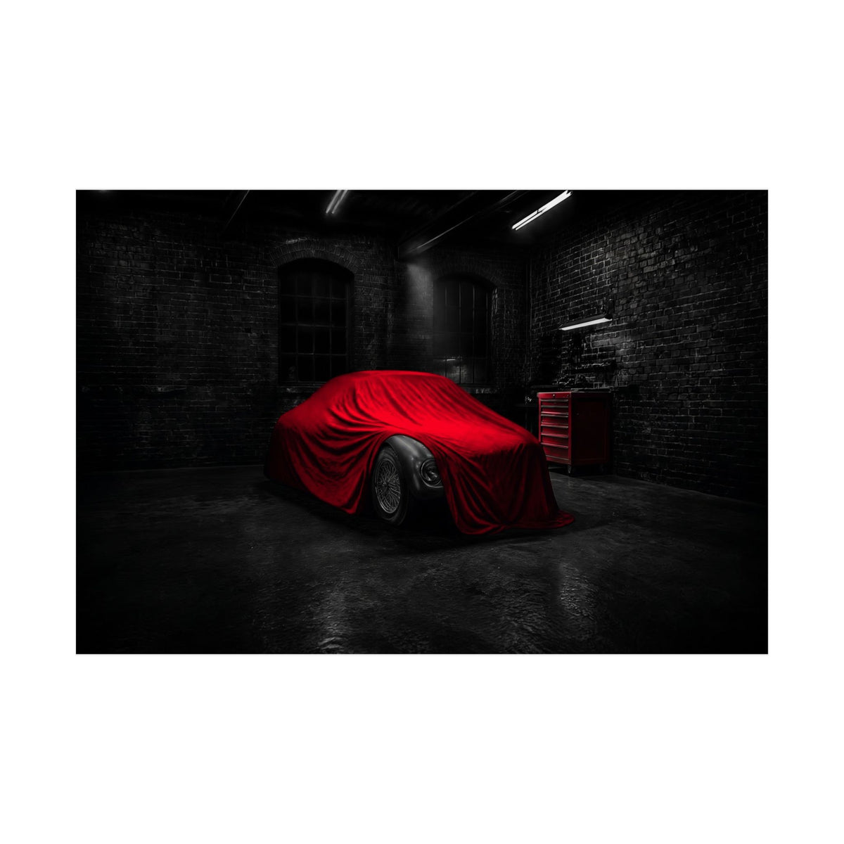 The Project - Car Cover Wall Art | Matte Poster (Landscape)