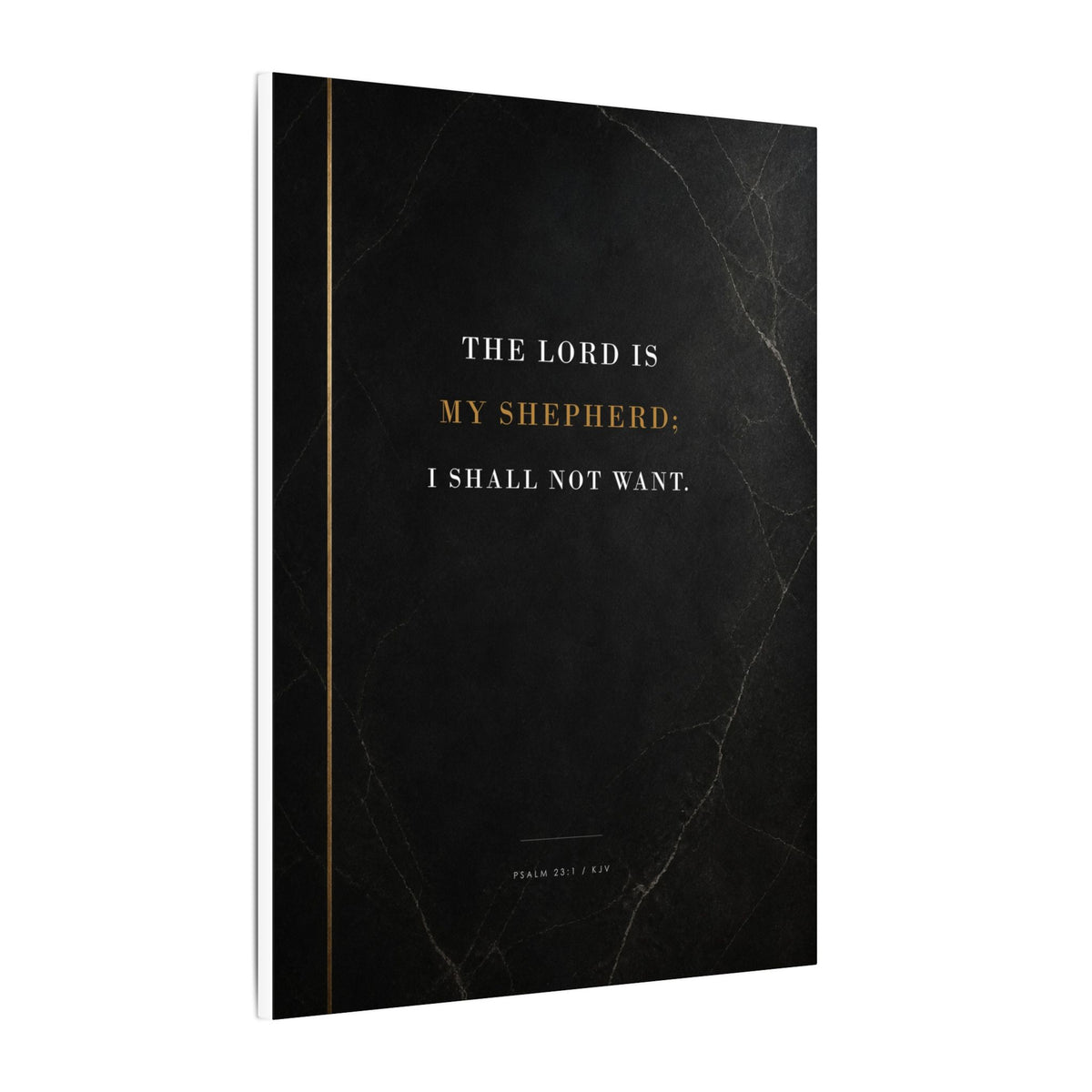 The Lord Is My Shepherd - Psalm 23 Scripture Wall Art | Canvas