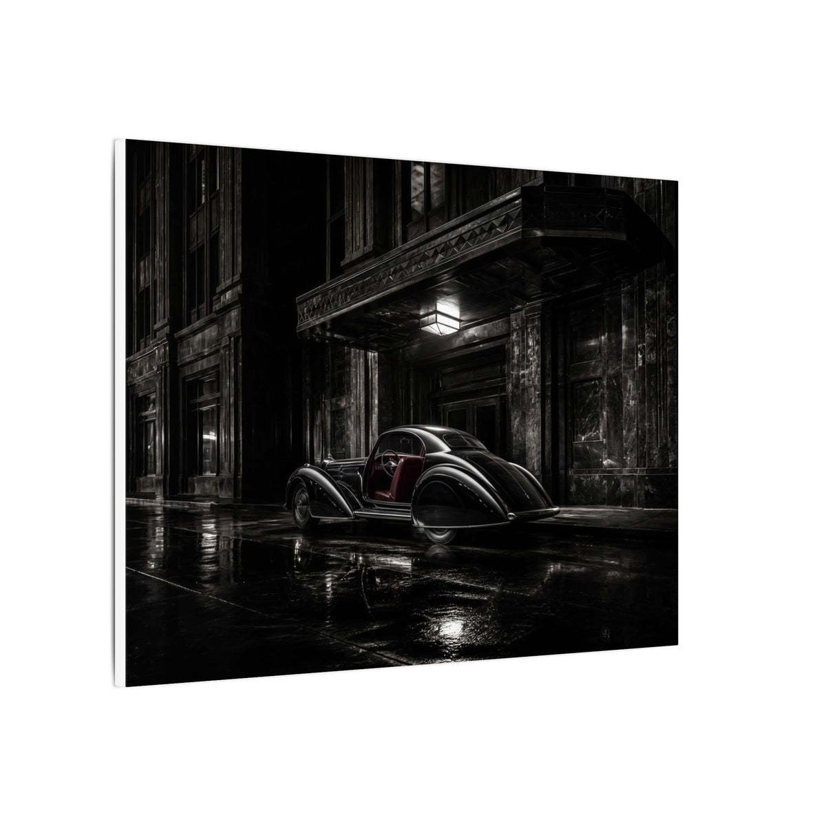 Art Deco Coupe - Art Deco Car Wall Art | Canvas (Landscape)