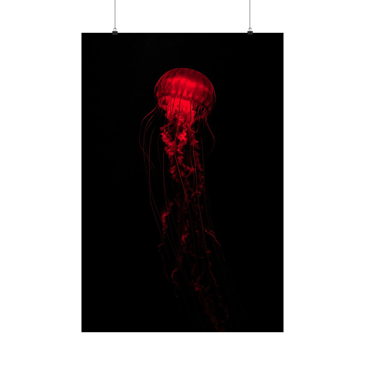 The Drifter - Red Wall Art Decor | Matte Poster