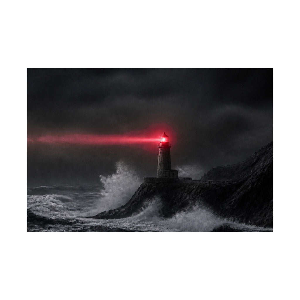 The Light Holds - Bedroom Canvas Art | Matte Poster (Landscape)