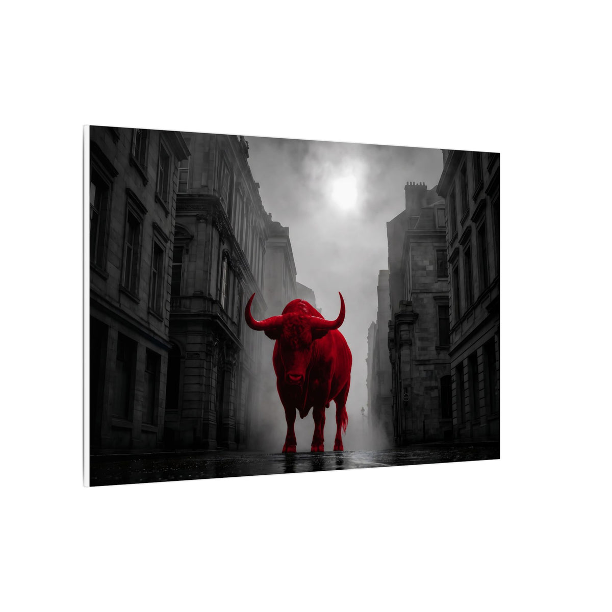 The Bull - Business Wall Art | Canvas (Landscape)