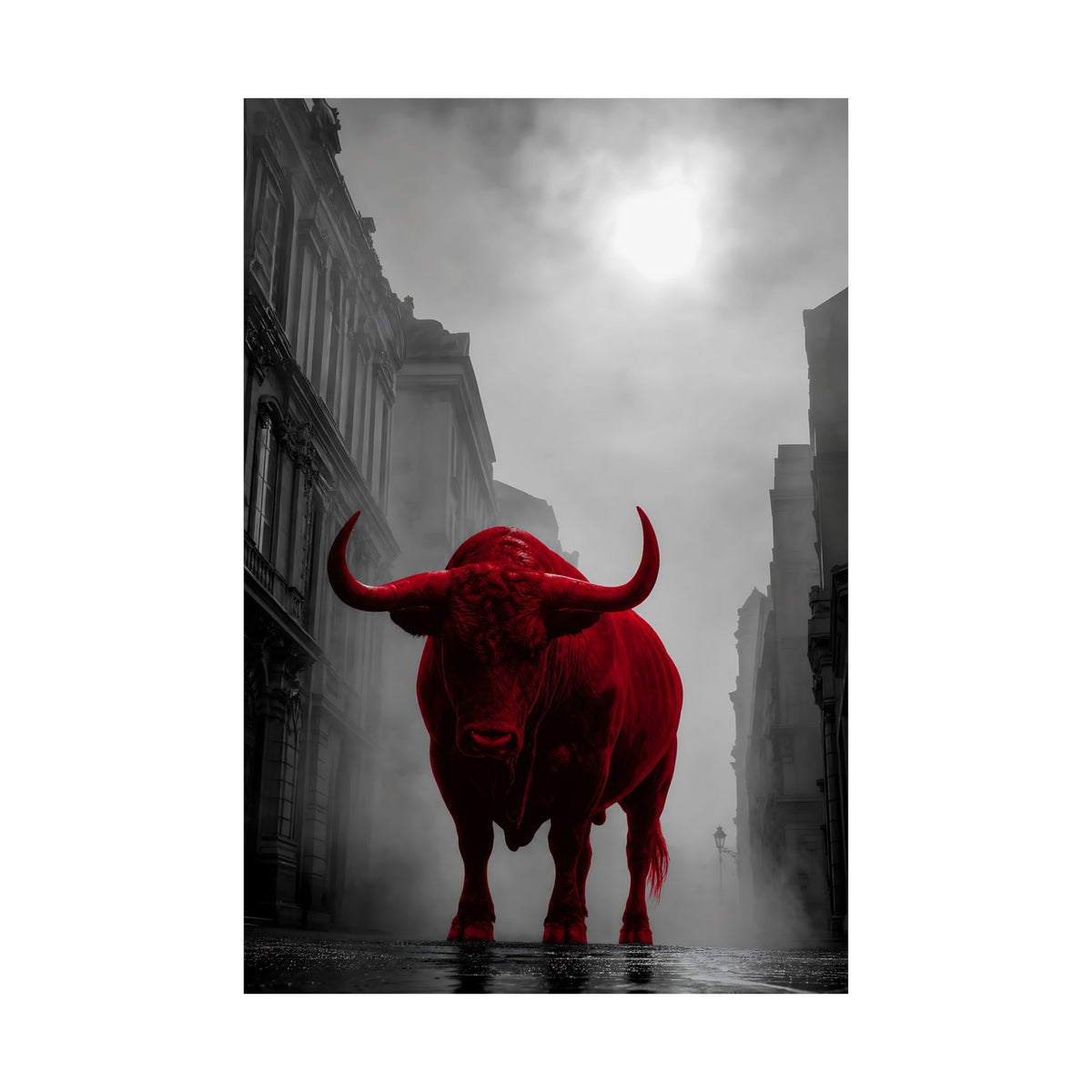 The Bull - Business Wall Art | Matte Poster