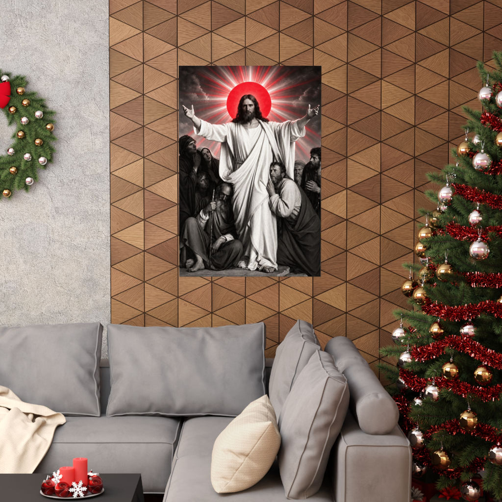 Christ and the Disciples - Christian Wall Art | Matte Poster