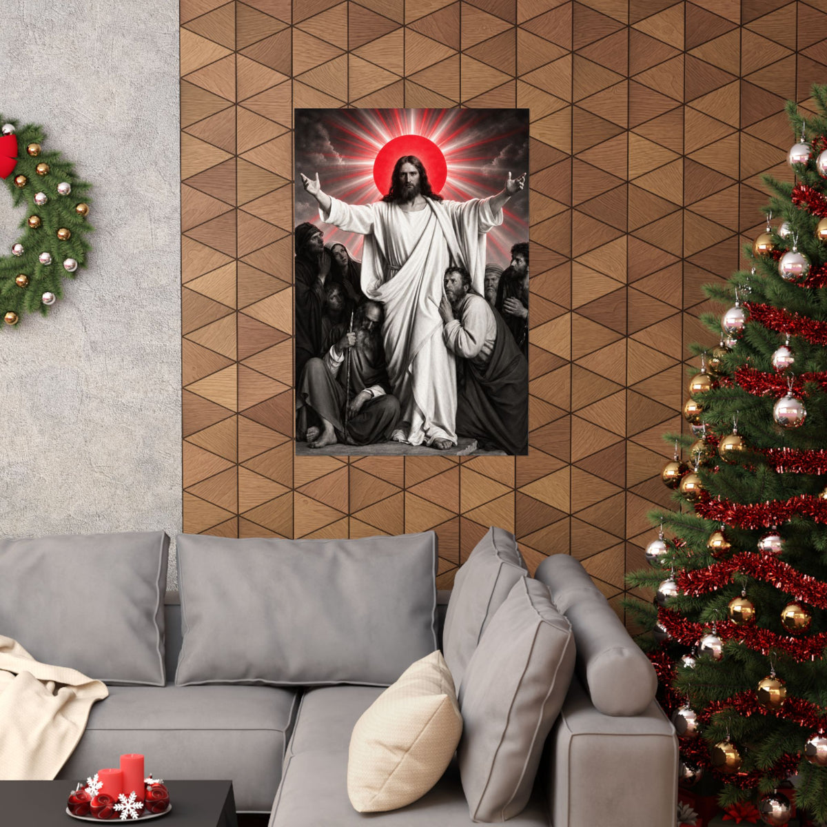 Christ and the Disciples - Christian Wall Art | Matte Poster