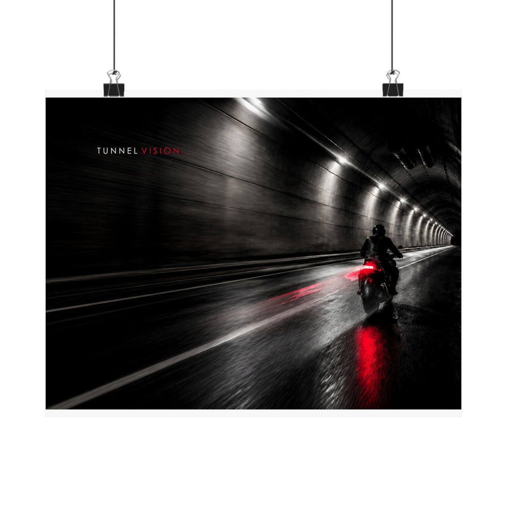 Tunnel Vision - Car Wall Art | Matte Poster (Landscape)