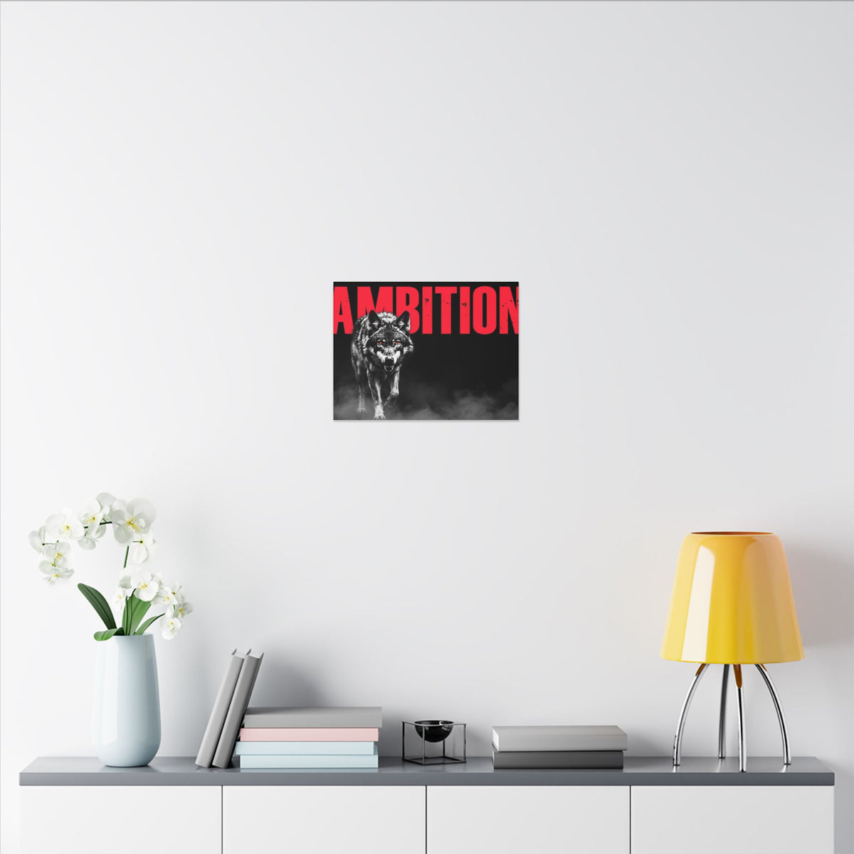 Ambition - Wolf Wall Art | Canvas (Landscape)