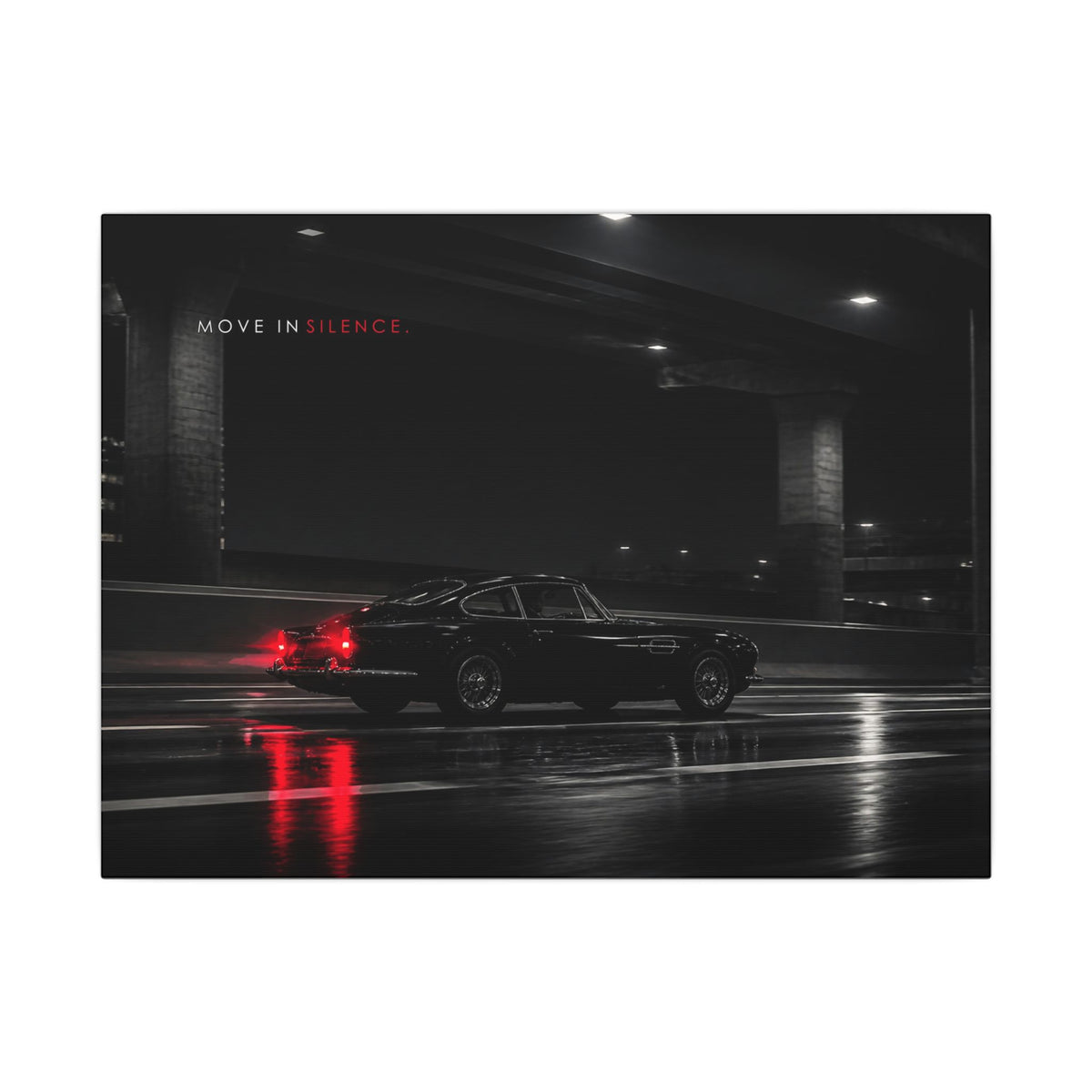 Move in Silence - Car Wall Art | Canvas (Landscape)