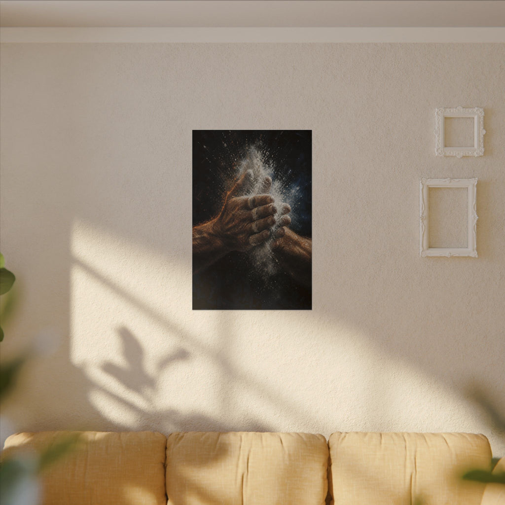Chalk - Gym Wall Art | Canvas