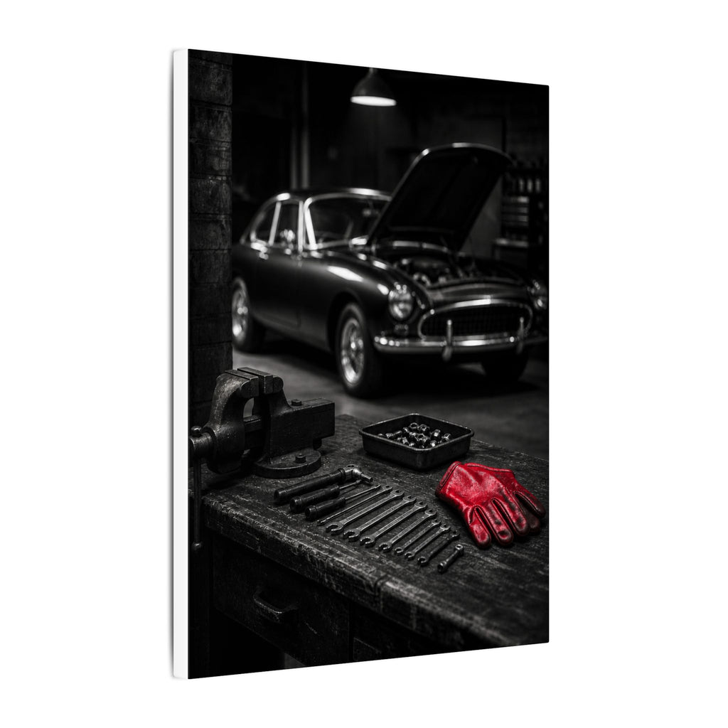 Built, Not Bought - Garage Wall Art | Canvas