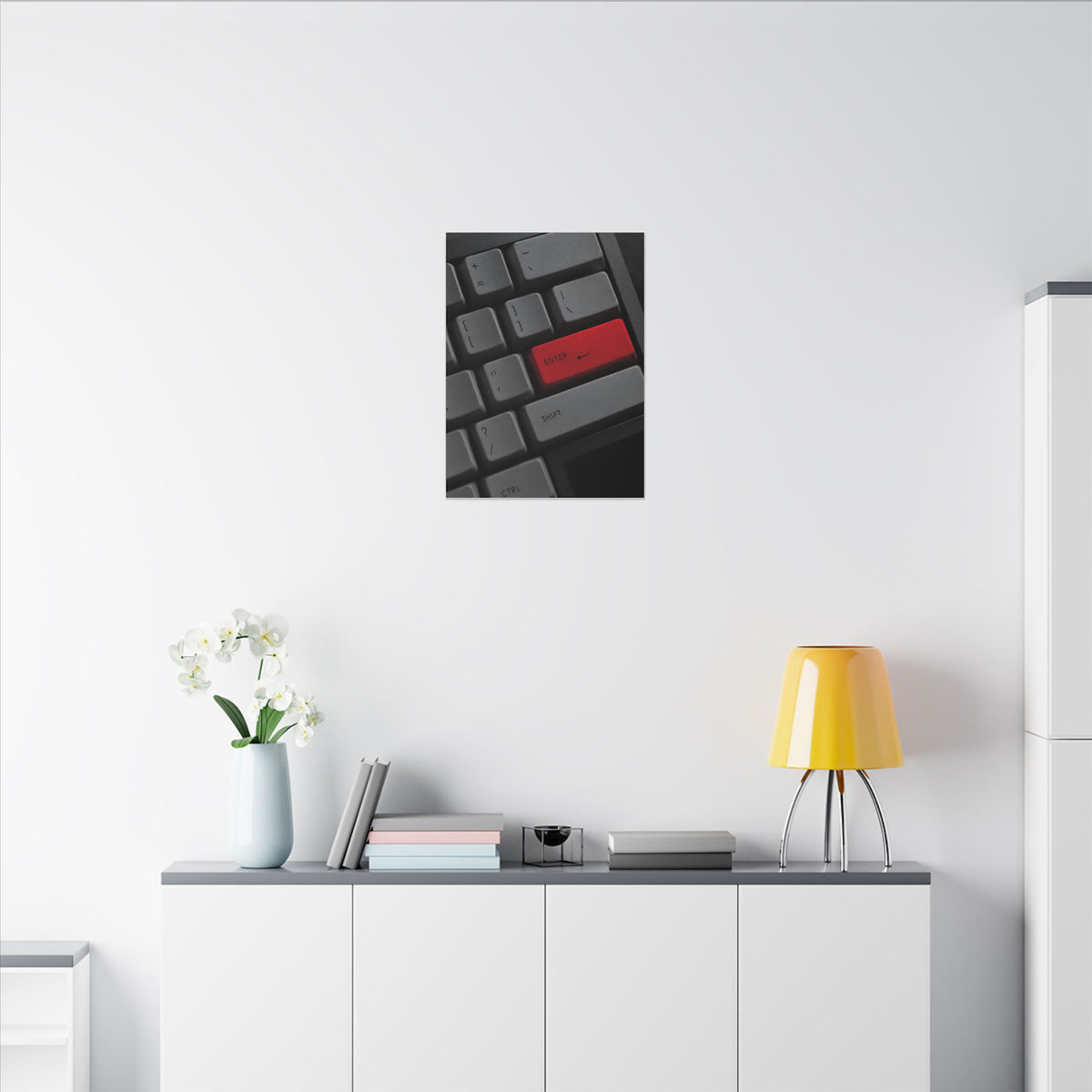Press Enter - Office Artwork | Canvas